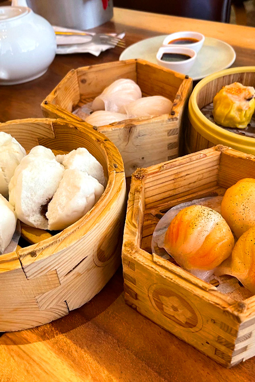 Dim Sum at Palette Tea House, San Francisco, USA