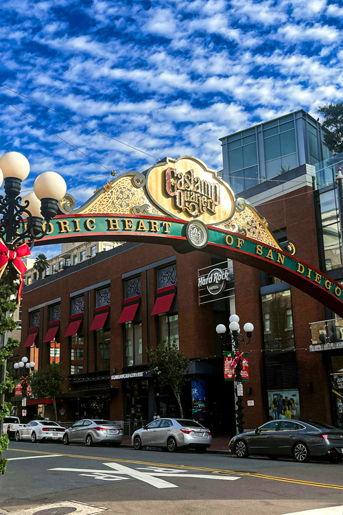 Gaslamp Quarter, San Diego, California, USA
