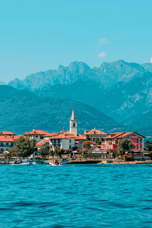 Isola Superiore o dei Pescatori, Lake Maggiore, Italy