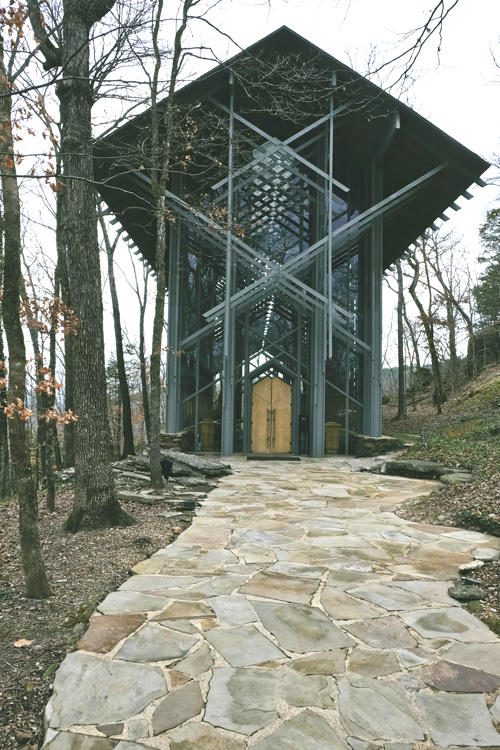 Thorncrown Chapel, US 62, Eureka Springs, Arkansas, USA