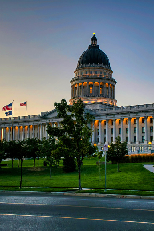 Utah State Capitol Building, Salt Lake City, Utah, USA