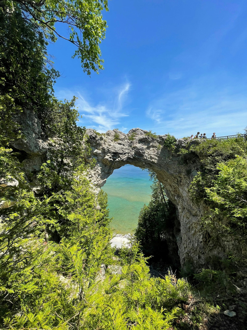 Arch Rock, Mackinac Island, MI, USA