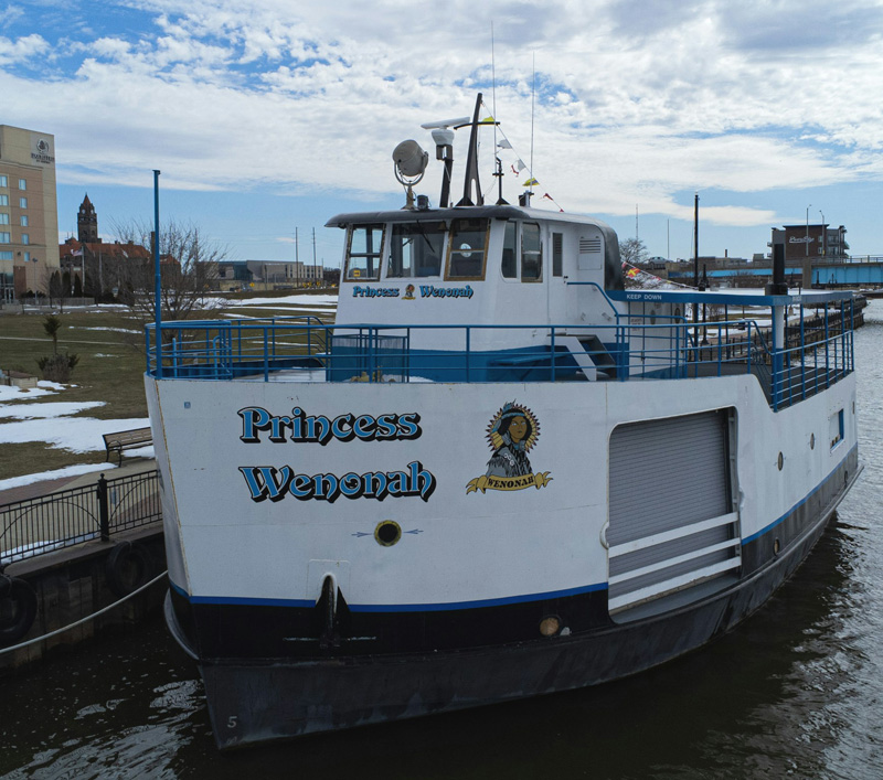 Saginaw River Cruise, Princess Wenonah, Bay City, MI, USA