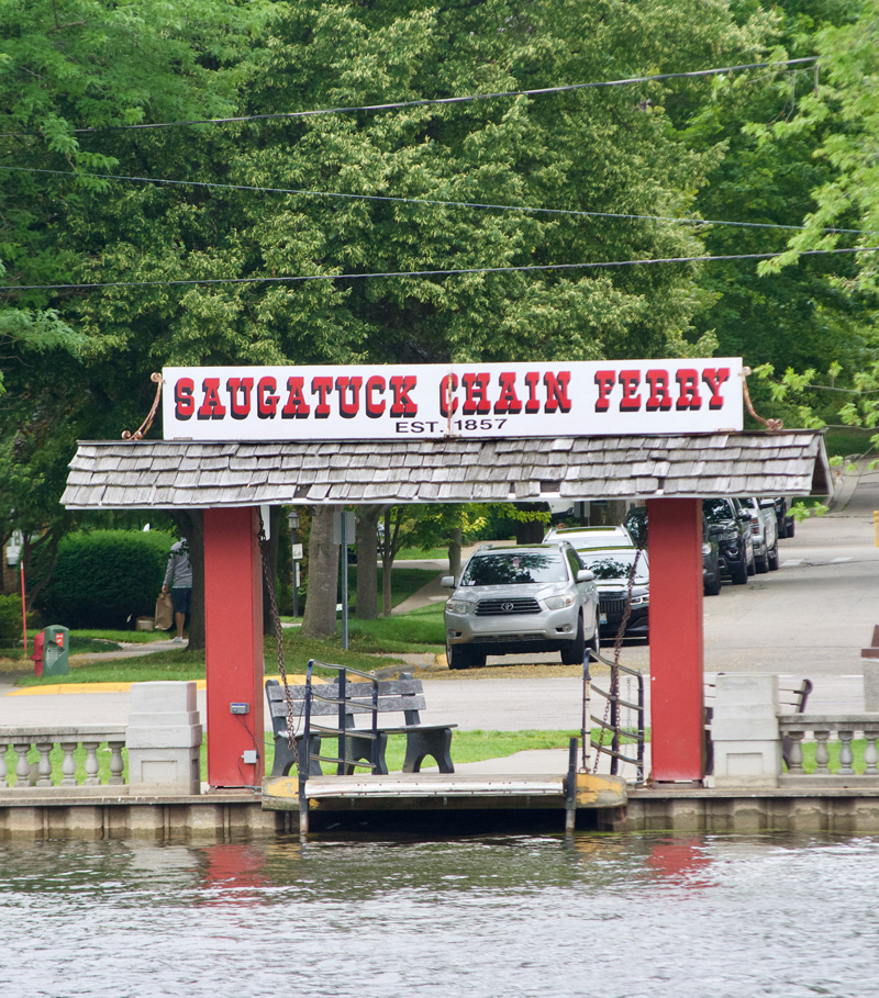 Saugatuck Chain Ferry