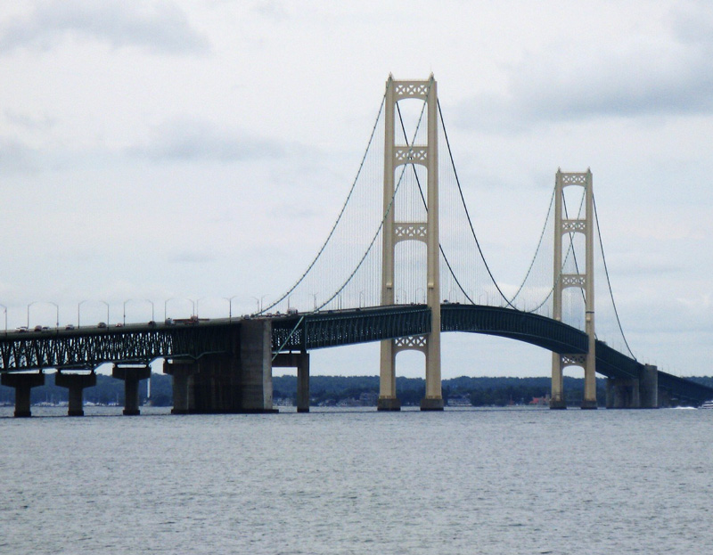 Mackinac Bridge, St Ignace, Michigan