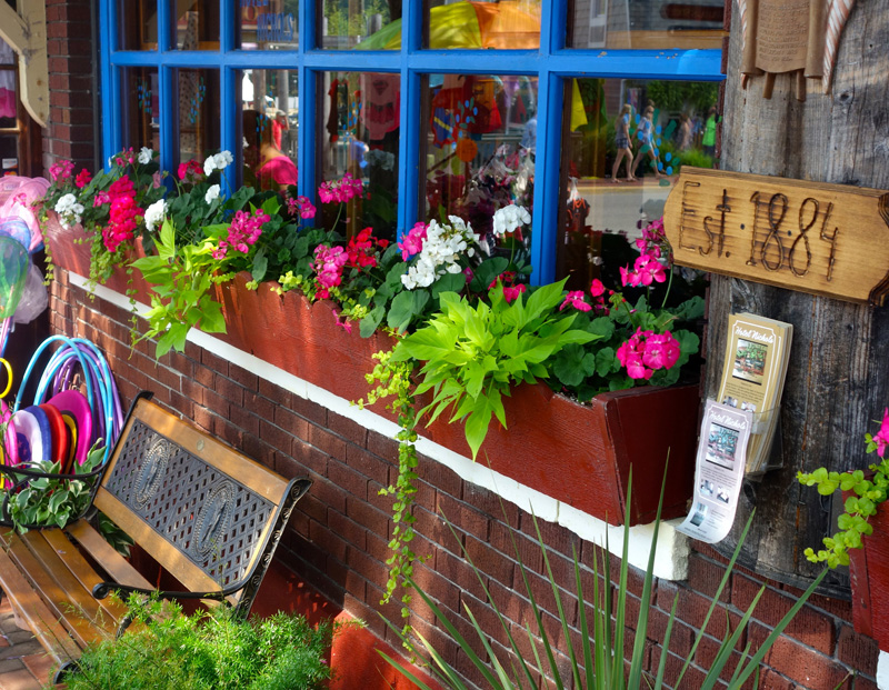 Storefront in South Haven, Michigan